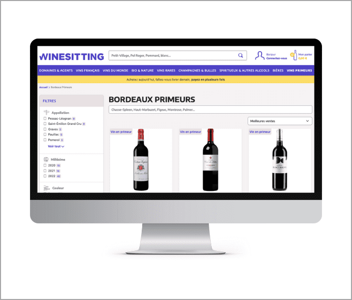 Page web WineSitting